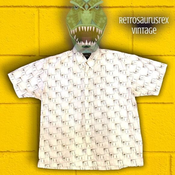 VINTAGE Button Up Shirt - Picture 3 of 4